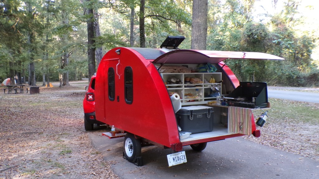 Our lil red teardrop.